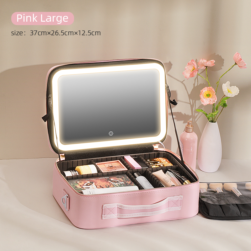 LED makeup bag