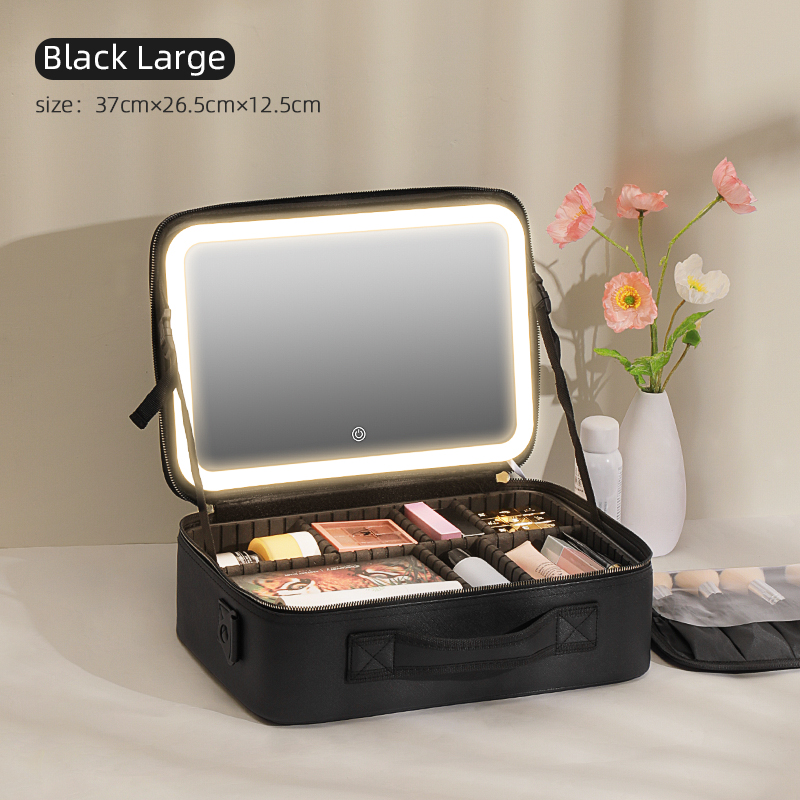 LED makeup bag