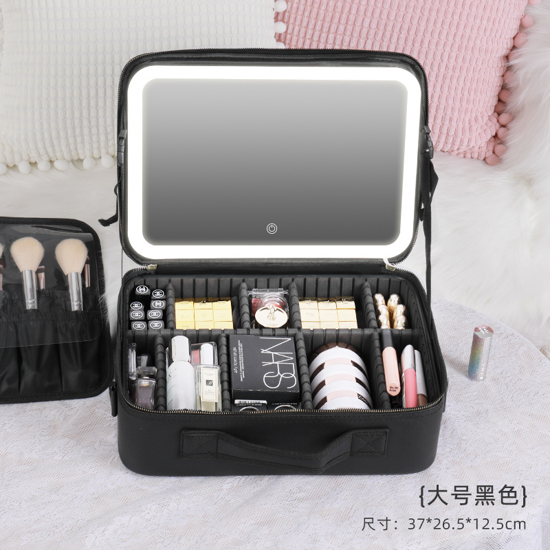 LED makeup bag