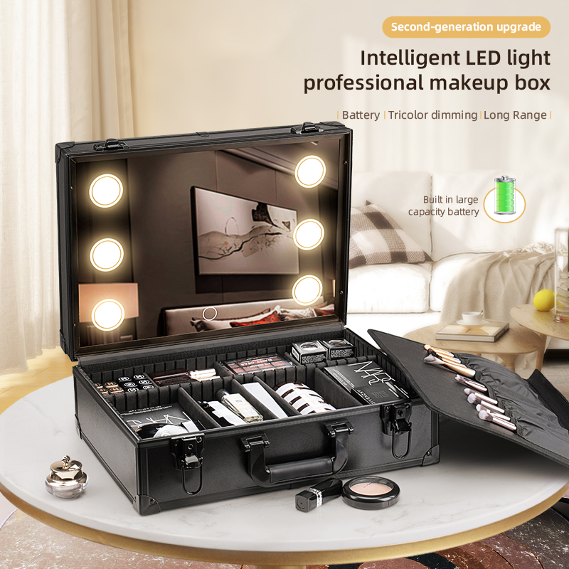 LED makeup bag