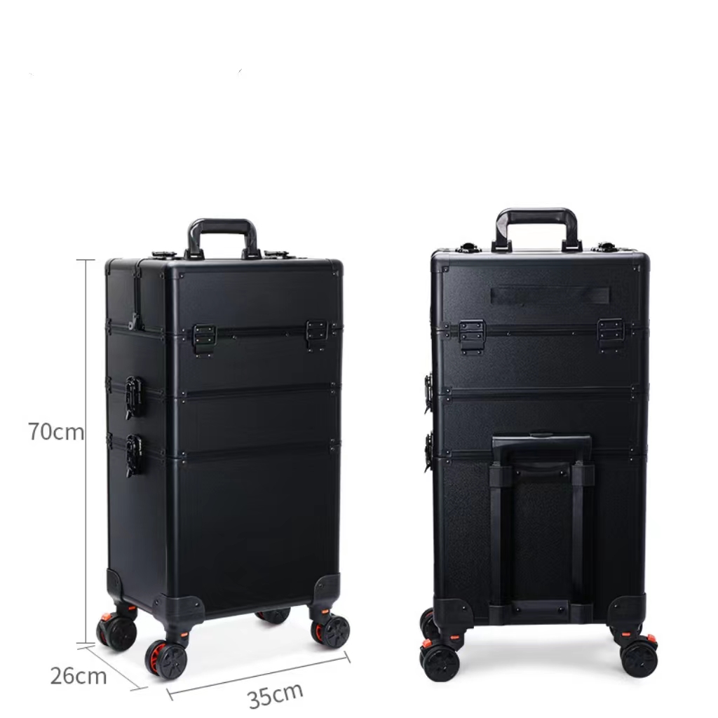 Aluminum trolley case